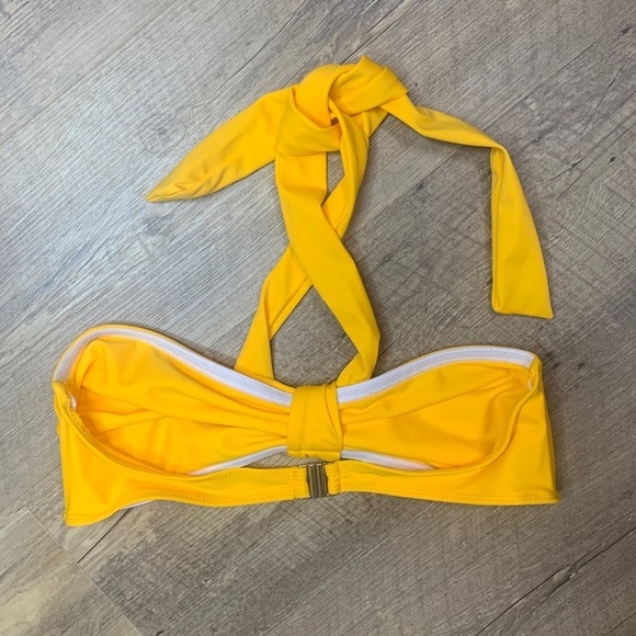 Faithfull The Brand Large US 8 Locales Bikini Top Halter Bandeau Handmade - Picture 10 of 14